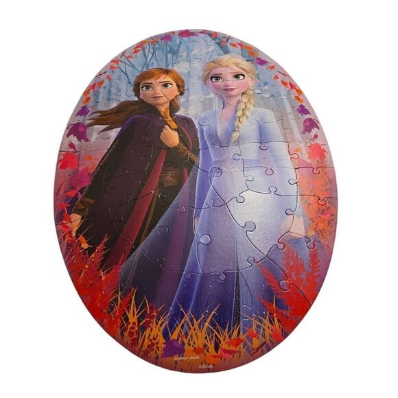 Disney Frozen 3ft floor learning puzzle 46 peices - Picture 4 of 8
